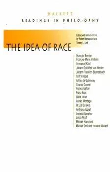 The Idea of Race. Readings in Philosophy, Paperback - Robert Bernasconi