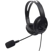 Casti Stereo Tellur Basic PCH2, Microfon, control fir, USB (Negru)