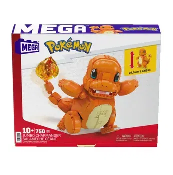 Set de constructie Mega Construx Pokemon, Charmander Salameche