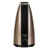 Umidificator de Aer Adler AD7954, 1 L, 18 W, 100 ml/h, Functionare silentioasa (Negru/Auriu)