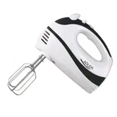 Mixer de mana, ADLER AD 4205, 300 W, 5 viteze + Turbo (Negru/Alb)