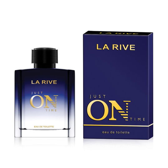 Apa de toaleta pentru barbati Just On Time, 100ml, La Rive