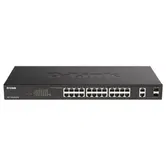 Switch D-Link DGS-1100-26MPV2, 24 Porturi, Gigabit, PoE