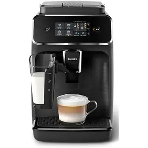 Espressor automat PHILIPS Seria 2200 LatteGo EP2230/10, 1.8 L, 15 bari (Negru)