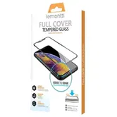Folie protectie Lemontti LEMFSFFRN9P4GBK pentru Xiaomi Redmi Note 9 Pro 4G (Transparent/Negru)