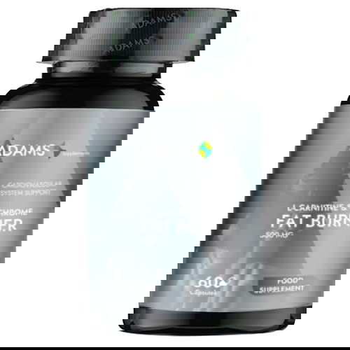 L-Carnitine + Chrome Fat Burner, 60 capsule, Adams Vision