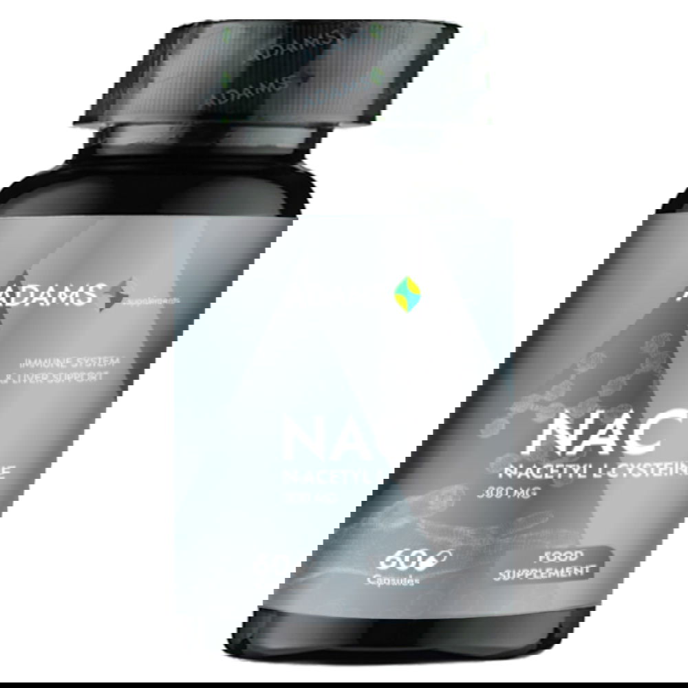 NAC N-Acetyl L-Cysteine 300mg, 60 capsule, Adams Vision