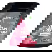 Vegan Protein cu aroma de zmeura, 454g, Adams Vision