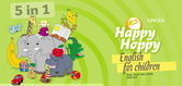 Happy Hoppy complet. Kit invatarea limbii engleze pentru copii |