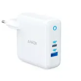 Incarcator retea Anker PowerPort PD+ 2, 1 x USB-C, 1 x USB-A, 35W (Alb)