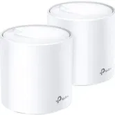 Router Wireless Mesh TP-Link Deco X60, Gigabit, Dual Band, 3000 Mbps, 2 Pack (Alb)