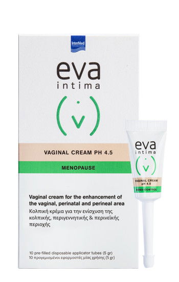 Crema vaginala Eva Intima Meno Control, 10 aplicatoare