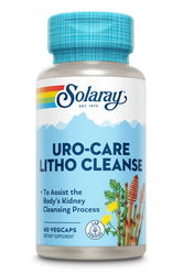 Uro-Care Litho Cleanse 60 capsule Solaray, Secom