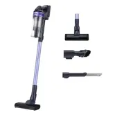 Aspirator vertical Samsung Jet VS15A6031R4, 0.8 L, 21.6 V, 410 W, Autonomie 40 min (Negru/Violet)