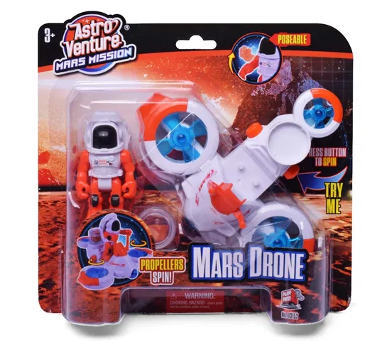 Set figurina cu drona de explorare, Mars Mission, Mars Drone