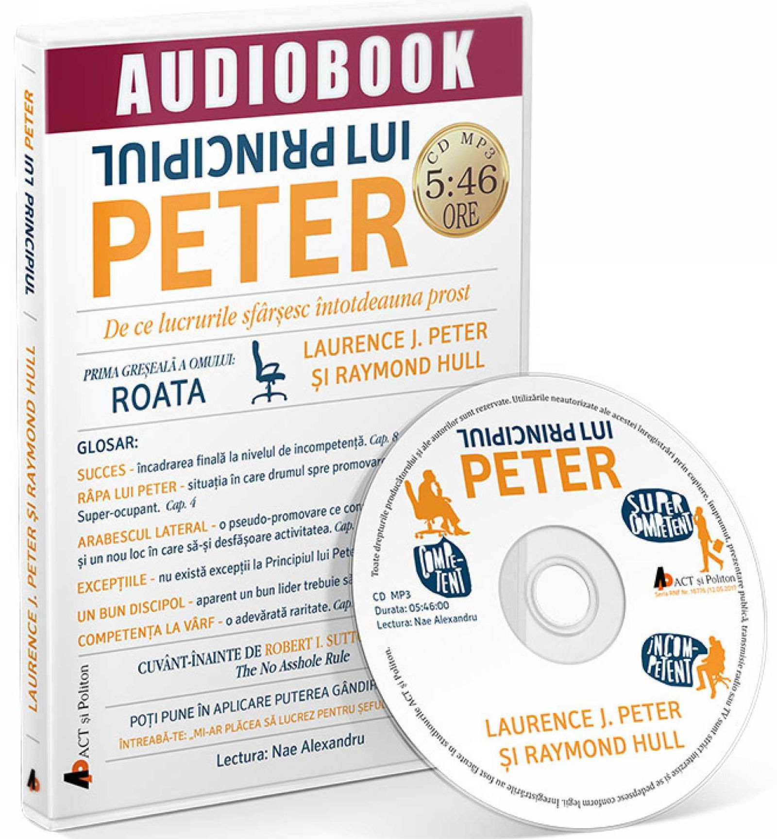 Principiul lui Peter. De ce lucrurile sfarsesc intotdeauna prost | Laurence J. Peter, Raymond Hull