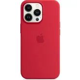 Protectie Spate Apple pentru Apple iPhone 13 Pro Max, Silicon (Rosu)