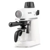 Espressor manual Zass ZEM 07, 800 W, 3.5bari, 240ml, Indicator temperatura apa (Alb)