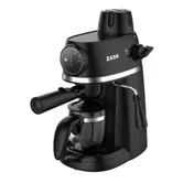 Espressor manual Zass ZEM 07, 800 W, 3.5bari, 240ml, Indicator temperatura apa (Negru)