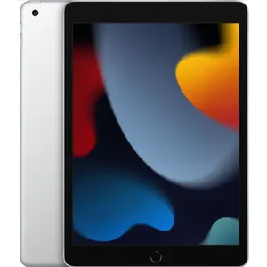 Tableta Apple iPad 9 (2021), 10.2", Procesor Apple A13 Bionic, IPS LCD Capacitive touchscreen 10.2", 256GB Flash, 8 MP, Wi-Fi, Bluetooth, iOS (Argintiu)