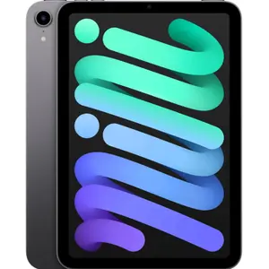 Tableta Apple iPad Mini 6 (2021), Procesor Apple A15 Bionic, Ecran IPS 8.3", 256GB Flash, 12 MP, Wi-Fi, Bluetooth, iPadOS (Space Grey)
