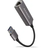 Adaptor AXAGON ADE-TR, USB 3.2 Gen 1 tip USB-A, Gigabit Ethernet (Gri)