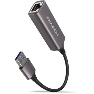 Adaptor AXAGON ADE-TR, USB 3.2 Gen 1 tip USB-A, Gigabit Ethernet (Gri)