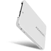 Adaptor Axagon M.2 SSD - SATA III SSD, 2.5", Suport SSD pana la 80 mm, Aluminiu (Alb)