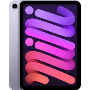 Tableta Apple iPad Mini 6 (2021), Cellular, Procesor Apple A15 Bionic, Ecran IPS 8.3", 64GB Flash, 12 MP, Wi-Fi, Bluetooth, 5G, iPadOS (Violet)