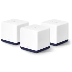 System Mesh Wi-Fi Mercusys Halo H50G(3-pack), AC1900, Gigabit, Dual Band (Alb)