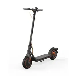 Trotineta electrica Ninebot by Segway KickScooter F40E, Viteza maxima 25 Km/h, Autonomie 30-40 Km, Motor 350 W, IPX5, Bluetooth, Roti 10" (Gri)