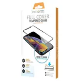 Folie Protectie Sticla Lemontti FullFit LFSTFFIP13PMBK pentru Apple iPhone 13 Pro Max (Transparent/Negru)