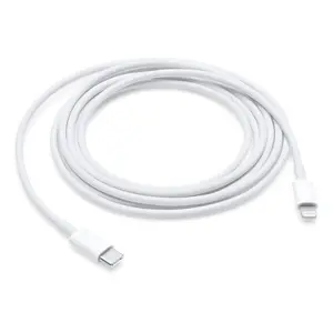 Cablu de date Apple mqgh2zm/a, USB-C - Lightning, 2m (Alb)