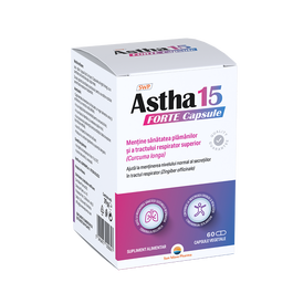 Astha 15 Forte, 60 capsule vegetale, Sunwave Pharma