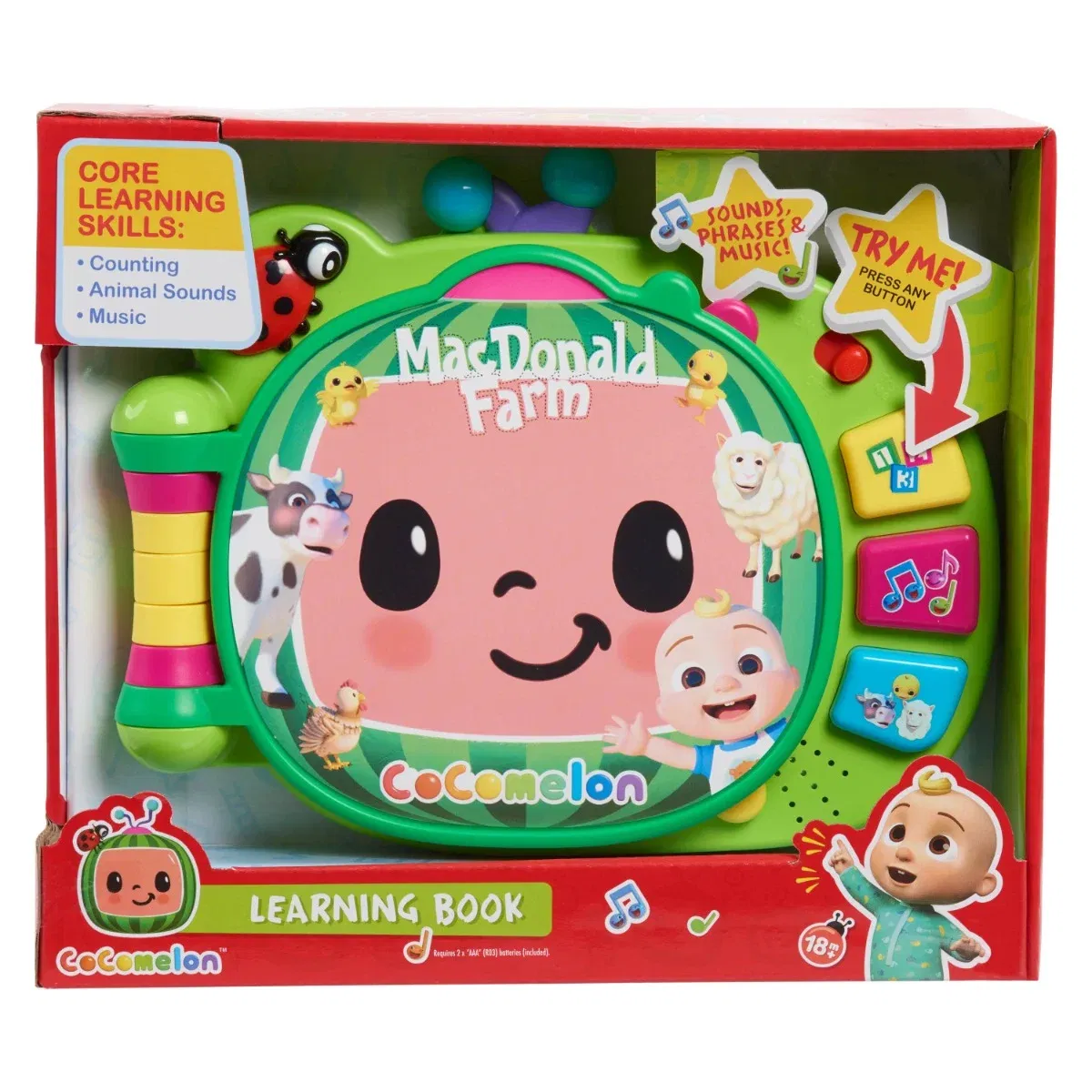 Jucarie bebelusi, CoComelon, Learning Book