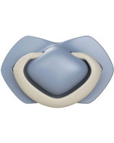 CANPOL Suzeta Simetrica Silicon 6-18m Pure Color Blu 22/656