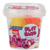Nisip de modelat, Crafy, Violet, 350 g