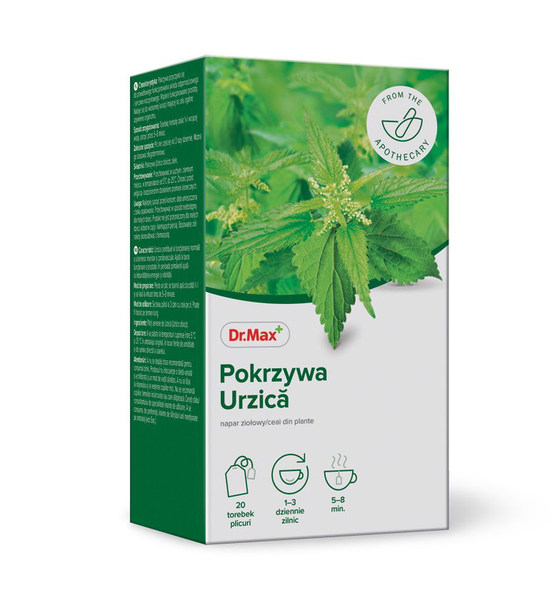Dr. Max Ceai de urzica, 20 plicuri