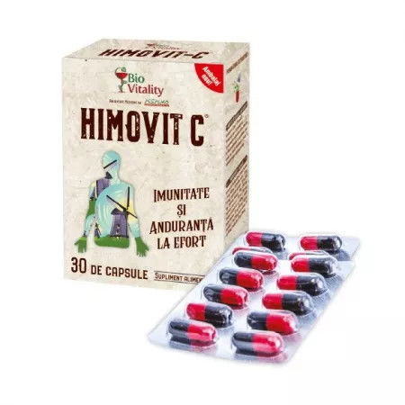 Himovit C, stimulator imunitar, 30 capsule, Bio Vitality