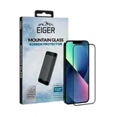 Folie Sticla Eiger pentru EGSP00782 iPhone 13 Pro Max Clear Black, 0.33mm, 9H, oleophobic (Transparent/Negru)