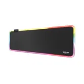 Mouse Pad Gaming RGB Spacer, cauciuc si material textil (Negru)