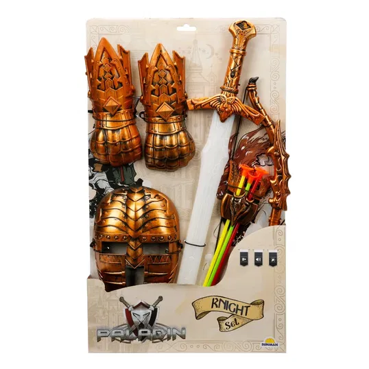 Set pentru cavaler, sabie si scut cu lumini si sunete, Paladin
