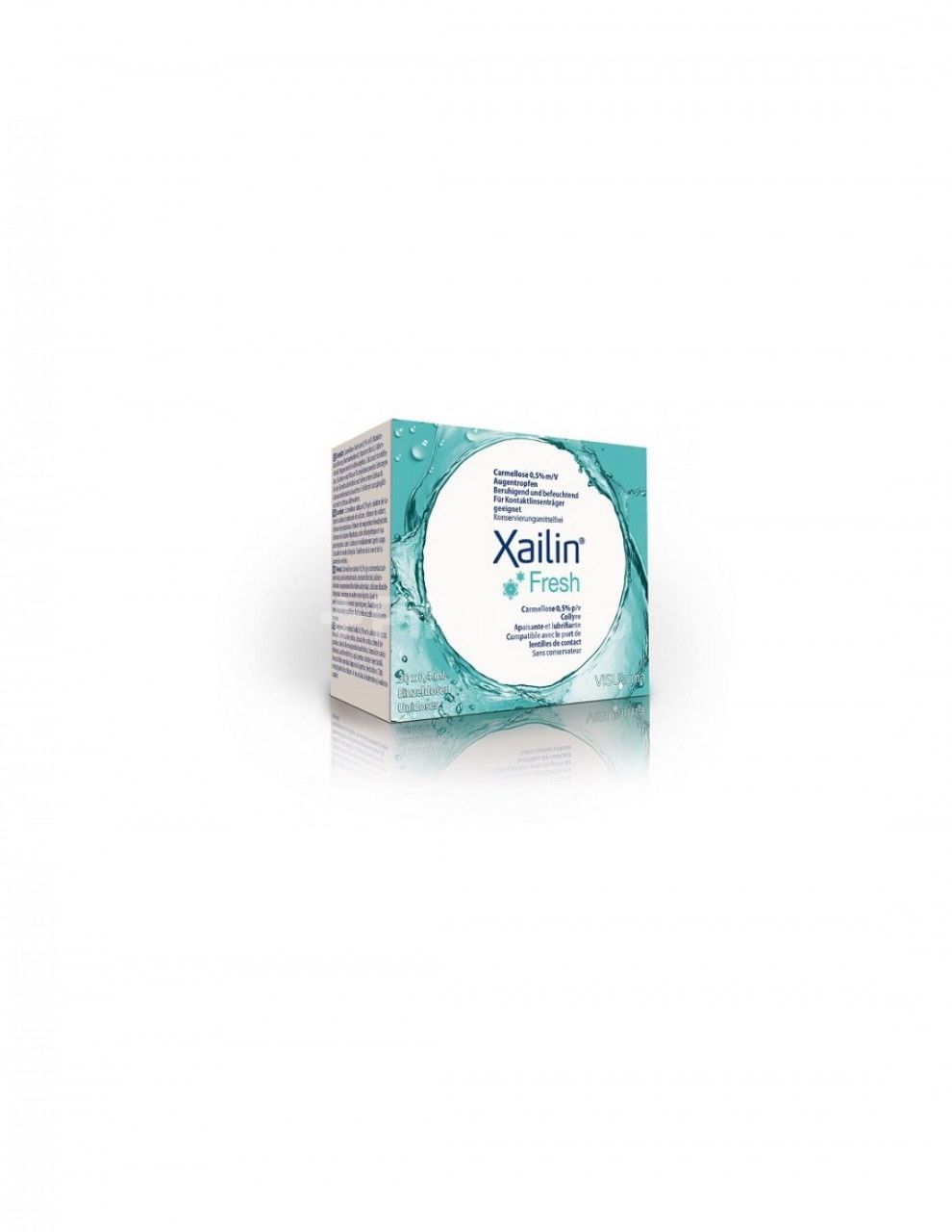 Xailin Fresh solutie oftalmica 0.4 ml, 30 monodoze, VISUfarma