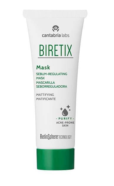 Masca pentru reglarea sebumului Biretix 25 ml, Cantabria Labs