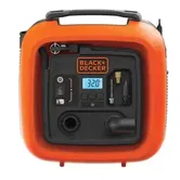 Compresor auto Black&Decker ASI400-XJ, 12V , 11 bar, Display (Negru/Portocaliu)
