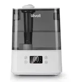 Umidificator de aer Levoit Classic 300S, Rezervor 6L, Super Silentios, Aplicatie Smart, Senzor Umiditate, Functie AUTO, Aromaterapie, Autonomie 60 ore (Alb/Negru)