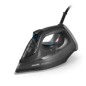 Fier de calcat Philips Seria 3000 DST3041/80, 2600 W, 40 g/min, 300 ml, Talpa ceramica, Oprire automata (Negru)