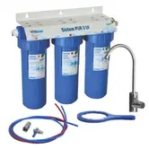 Sistem de filtrare apa Valrom PUR 3 UF, 10" (Albastru)