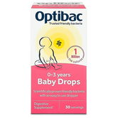 Probiotic picaturi sugari si copii, 0-3 ani, colici si imunitate, 10ml, Optibac