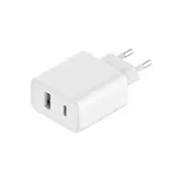 Incarcator retea Xiaomi Mi 33W Wall, 1 x USB Type-A, 1 x USB Type-C (Alb)